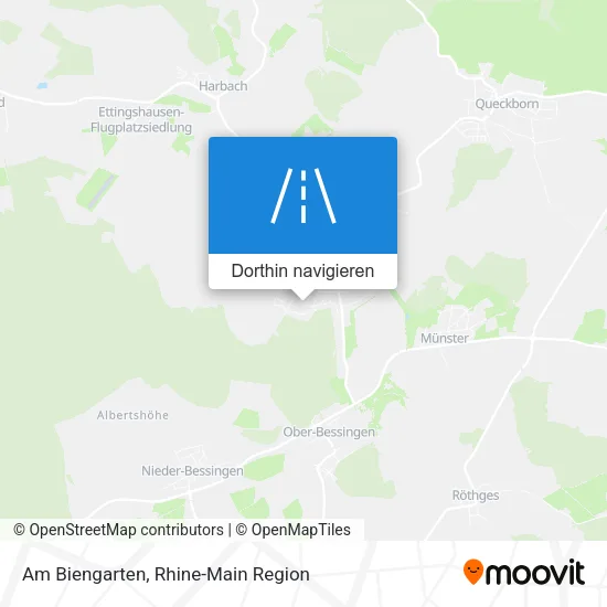 Am Biengarten Karte