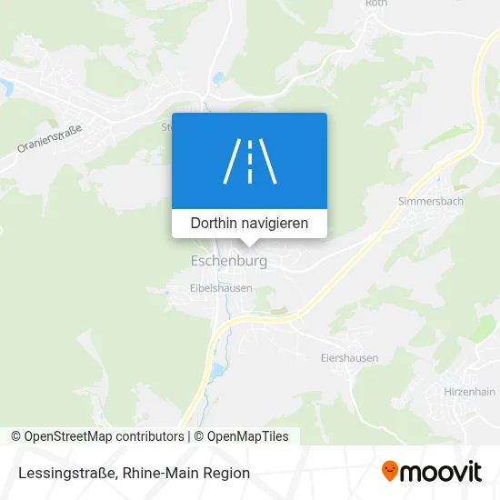 Lessingstraße Karte