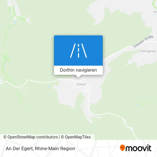 An Der Egert Karte