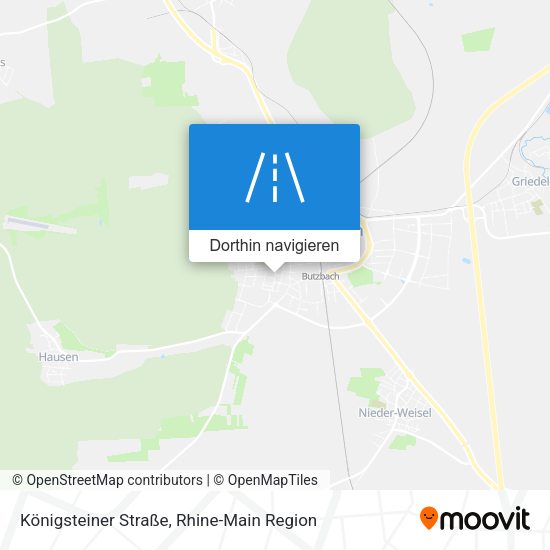 Königsteiner Straße Karte