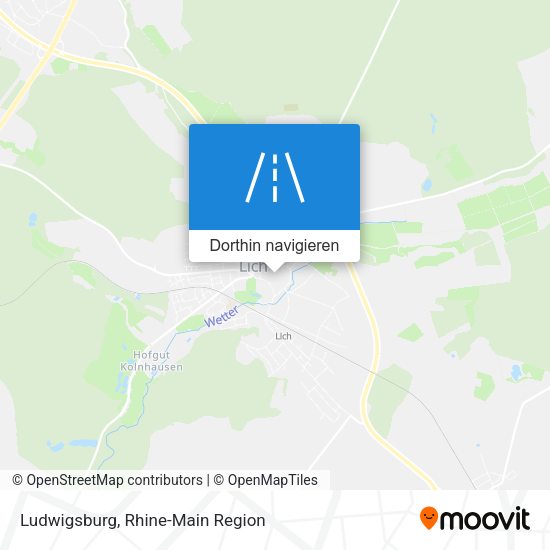 Ludwigsburg Karte