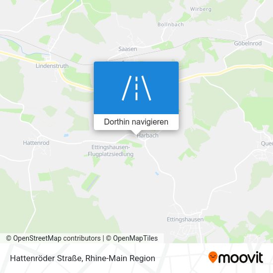 Hattenröder Straße Karte