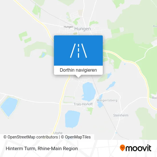Hinterm Turm Karte