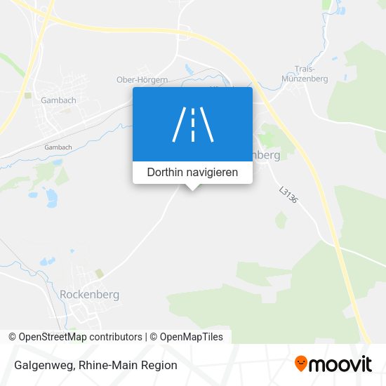 Galgenweg Karte