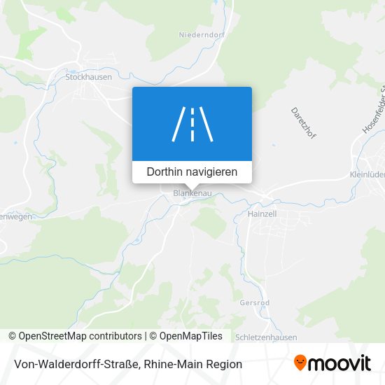 Von-Walderdorff-Straße Karte