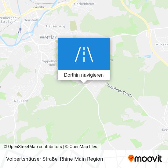 Volpertshäuser Straße Karte