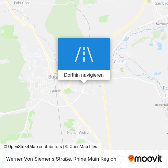 Werner-Von-Siemens-Straße Karte