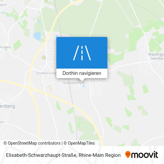 Elisabeth-Schwarzhaupt-Straße Karte