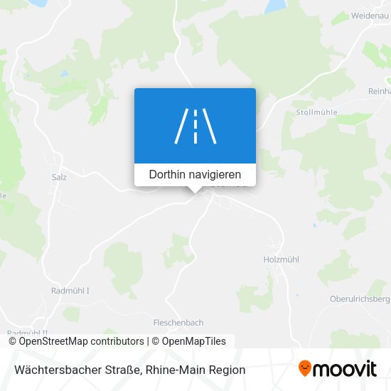 Wächtersbacher Straße Karte