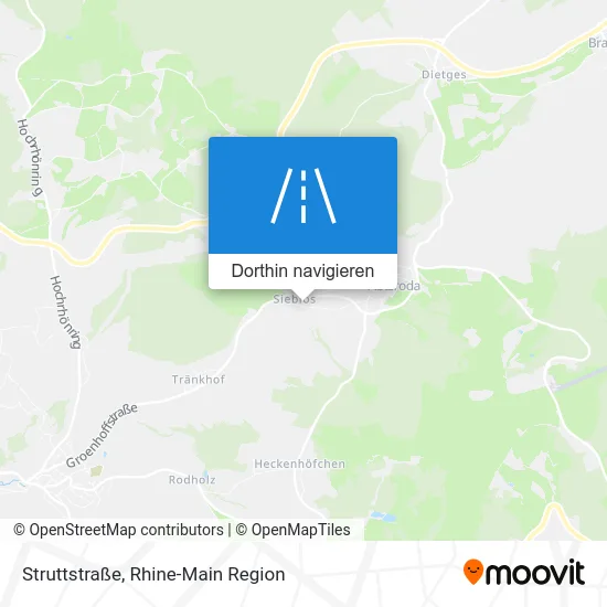 Struttstraße Karte