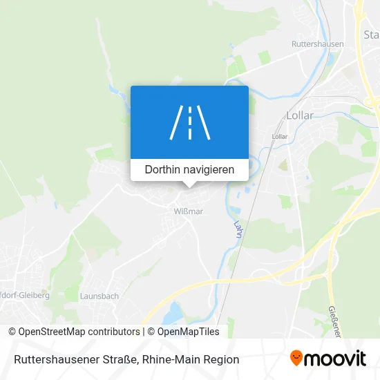 Ruttershausener Straße Karte