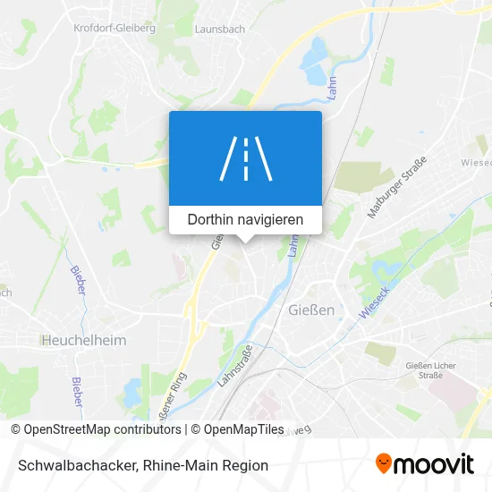 Schwalbachacker Karte