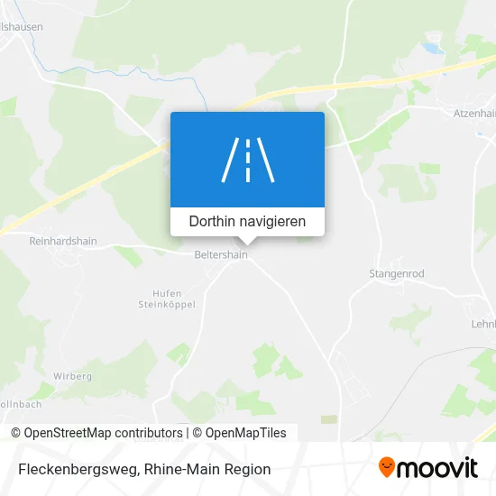 Fleckenbergsweg Karte
