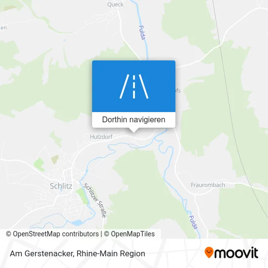 Am Gerstenacker Karte