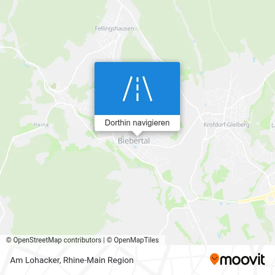 Am Lohacker Karte