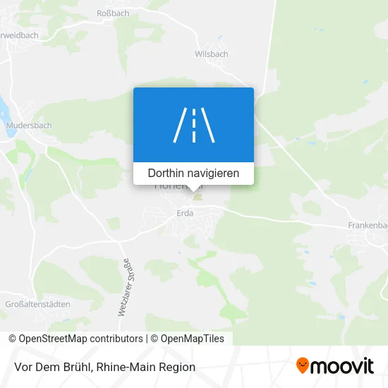 Vor Dem Brühl Karte