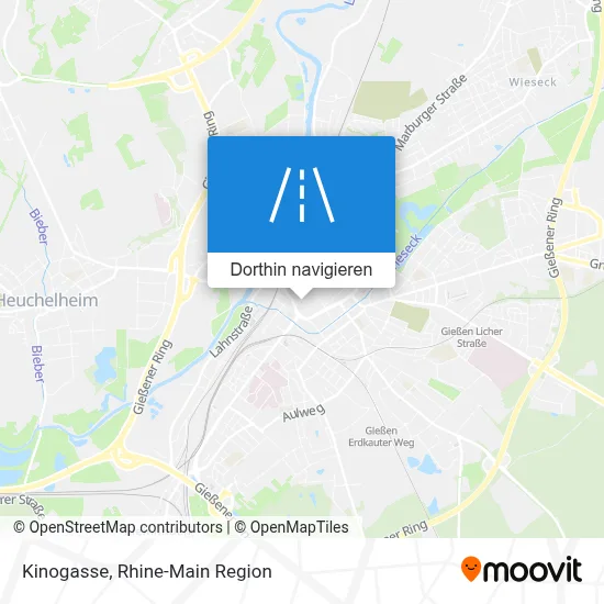 Kinogasse Karte