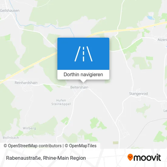 Rabenaustraße Karte