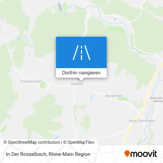 In Der Rosselbach Karte