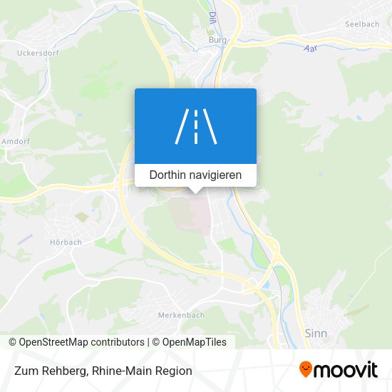 Zum Rehberg Karte