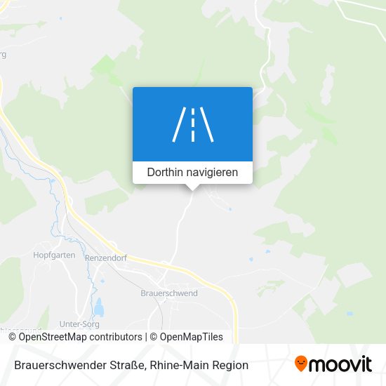 Brauerschwender Straße Karte
