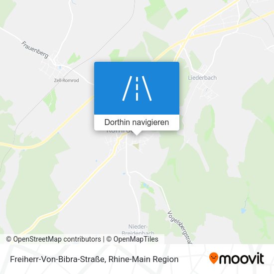 Freiherr-Von-Bibra-Straße Karte