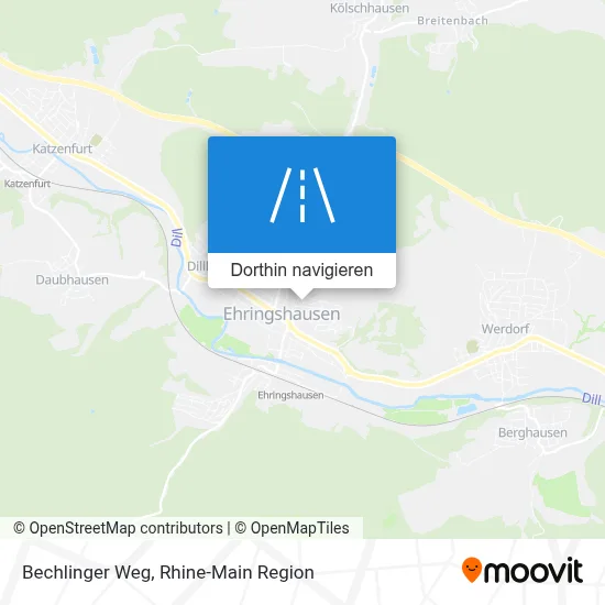 Bechlinger Weg Karte