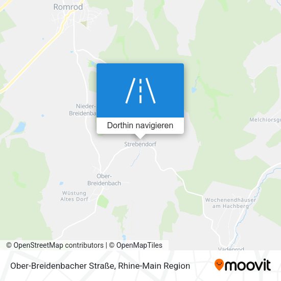 Ober-Breidenbacher Straße Karte