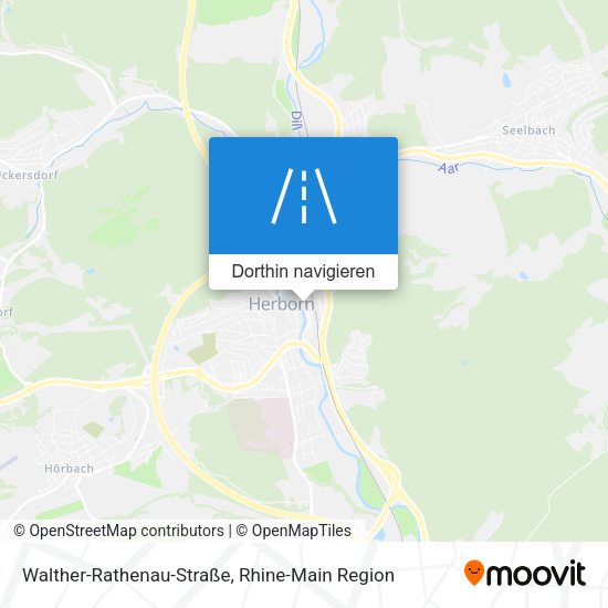 Walther-Rathenau-Straße Karte
