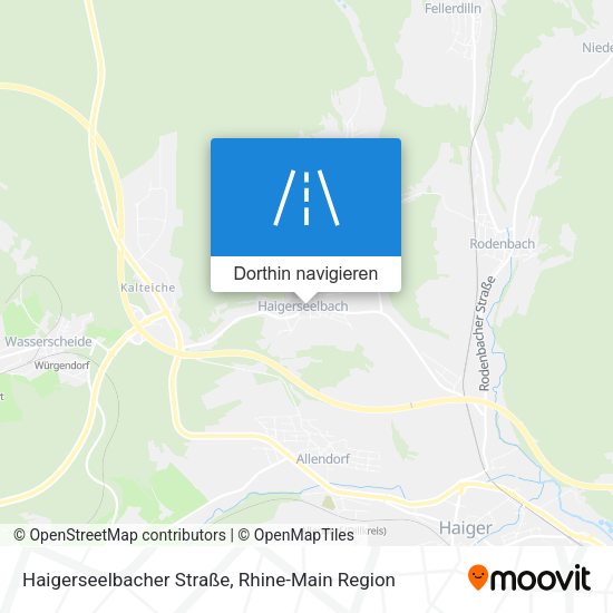 Haigerseelbacher Straße Karte