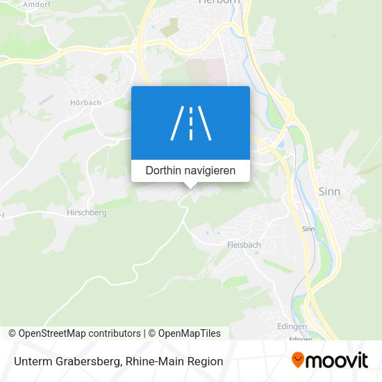 Unterm Grabersberg Karte