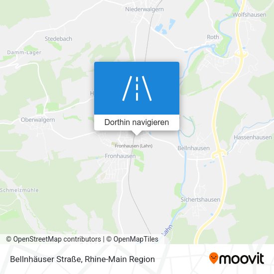 Bellnhäuser Straße Karte