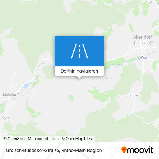 Großen-Busecker-Straße Karte