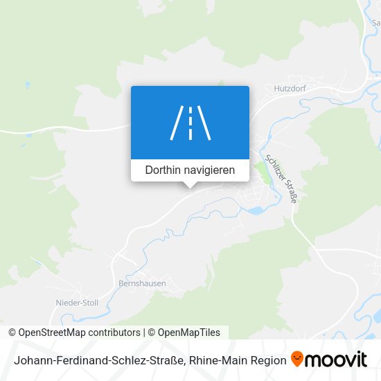Johann-Ferdinand-Schlez-Straße Karte