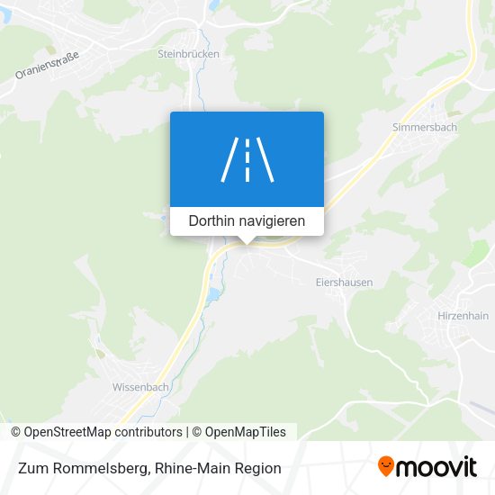 Zum Rommelsberg Karte