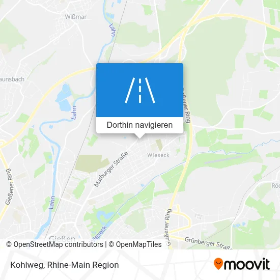 Kohlweg Karte