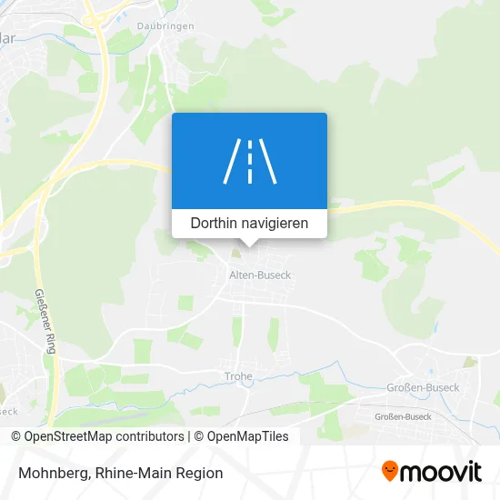 Mohnberg Karte
