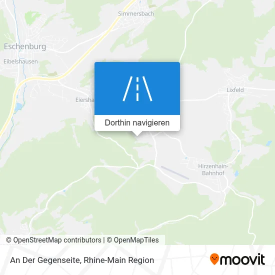 An Der Gegenseite Karte
