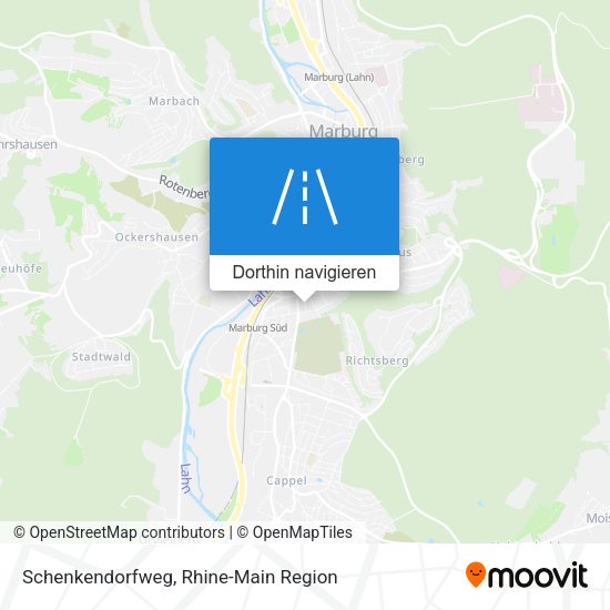 Schenkendorfweg Karte