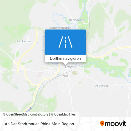 An Der Stadtmauer Karte