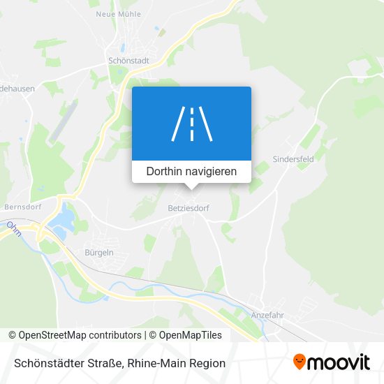 Schönstädter Straße Karte