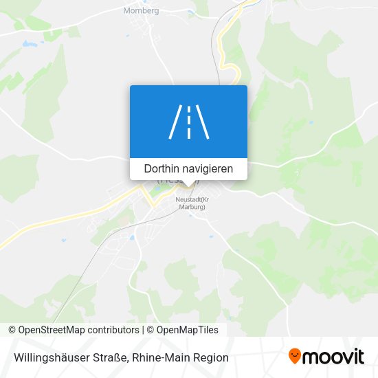 Willingshäuser Straße Karte