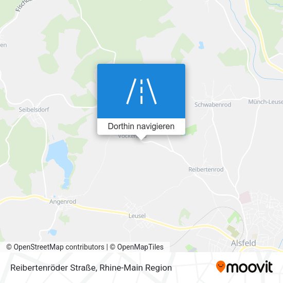Reibertenröder Straße Karte