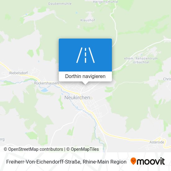 Freiherr-Von-Eichendorff-Straße Karte