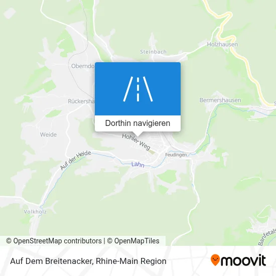 Auf Dem Breitenacker Karte