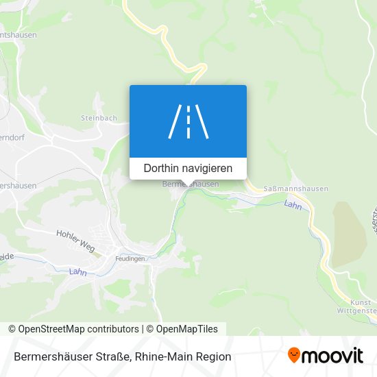 Bermershäuser Straße Karte