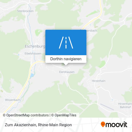 Zum Akazienhain Karte