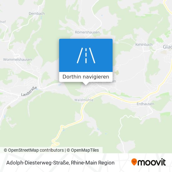 Adolph-Diesterweg-Straße Karte