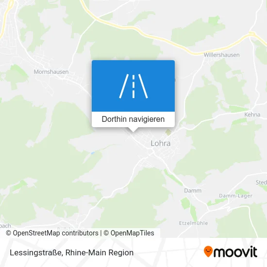 Lessingstraße Karte
