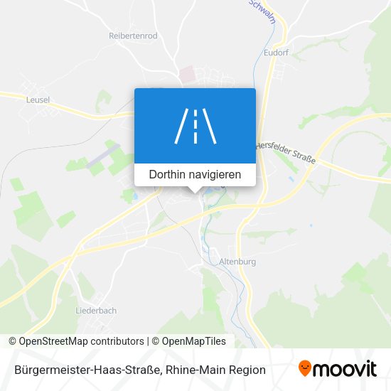 Bürgermeister-Haas-Straße Karte